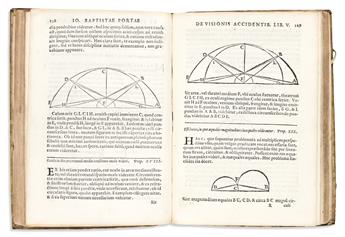 Porta, Giambattista della (1540?-1615) De Refractione Optices Parte. Libri Novem.